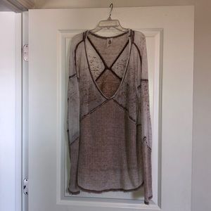 Free People Lightweight Thermal Long-sleeve